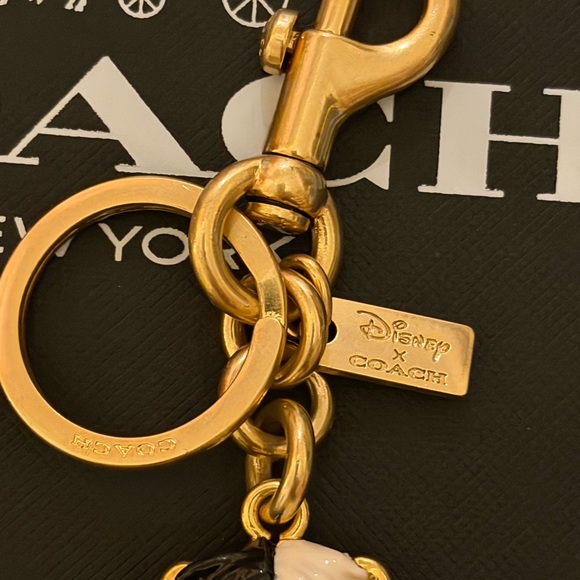 Coach x Disney Cruella Bear Bag Charm / Keychain, brand new! - Picture 3 of 6